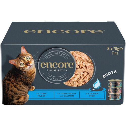 Encore Dose 48 x 70 g - Izbor ribe - mje&amp;scaron;ovito pakiranje (3 vrste) Slike