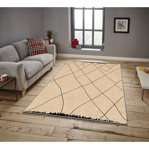 Conceptum Hypnose Tepih Asr Crpt-51, Pravougaoni, 120 x 180 cm, Bež Cijene