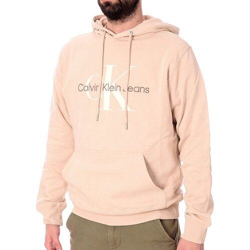 Calvin Klein muški duks seasonal monologo regular hoodie Slike