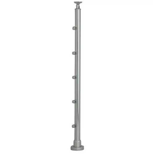 Univerzalni steber za ograjo (aluminijski, 970 mm)