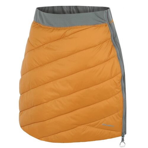 Husky Women&amp;#039;s winter skirt Freez L mustard/dk. gray green Slike