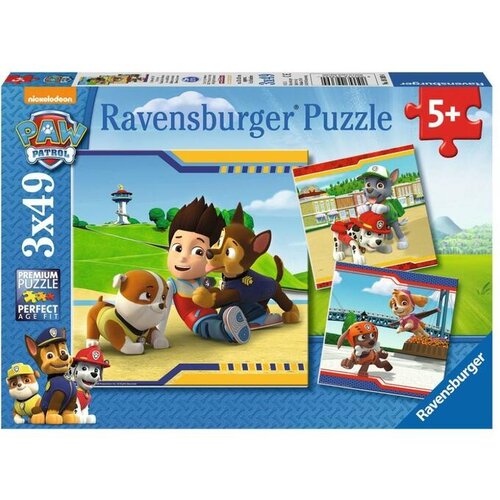 Ravensburger 3x49 delna sestavljanka Tačke na patruljiheroji 093694 Slike