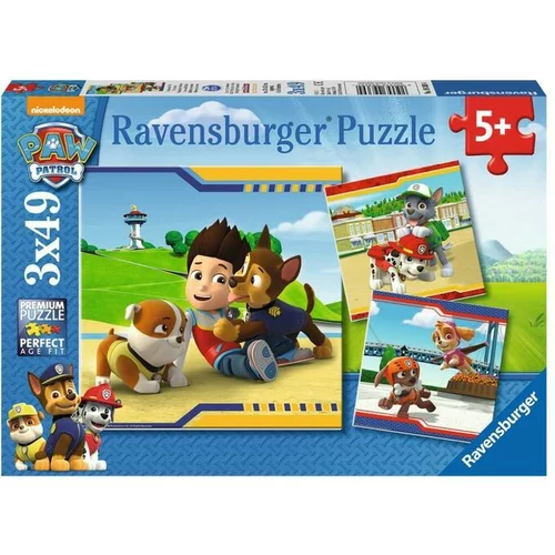 Ravensburger 3x49 delna sestavljanka Tačke na patruljiheroji 093694