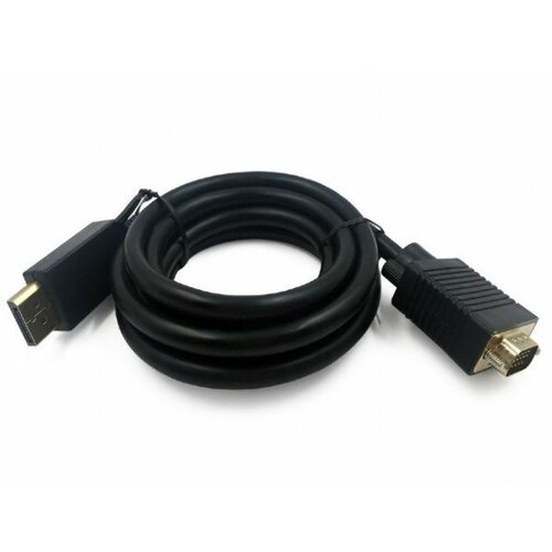 Gembird CCP-DPM-VGAM-6 DisplayPort to VGA adapter cable, black, 1.8 m kabal Slike