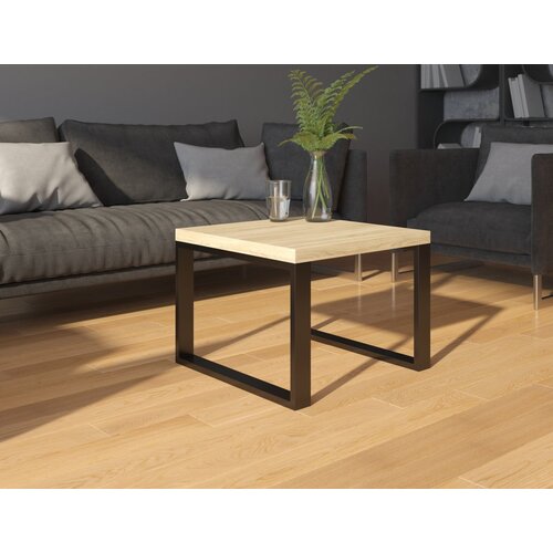 ADRK Moderna kvadratna kavna mizica MOARTI 60x60 - SONOMA-�RNA MAT Cene