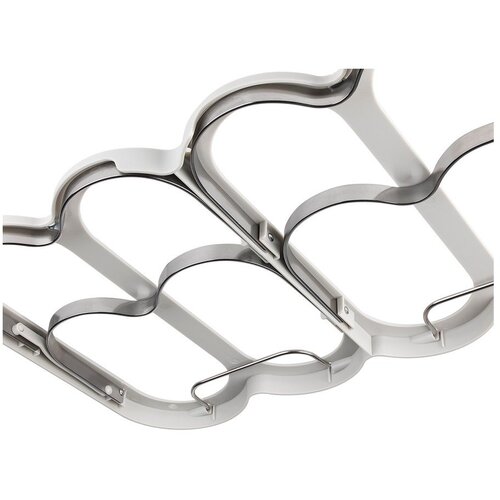 Joseph Joseph Zidni metalni držač za boce vina u srebrnoj boji broj boca 4 kom 38,5x2x25 cm Cradle &amp;ndash; Slike