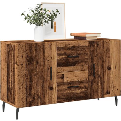 VidaXL Komoda boja starog drva 100 x 36 x 60 cm od konstruiranog drva Slike