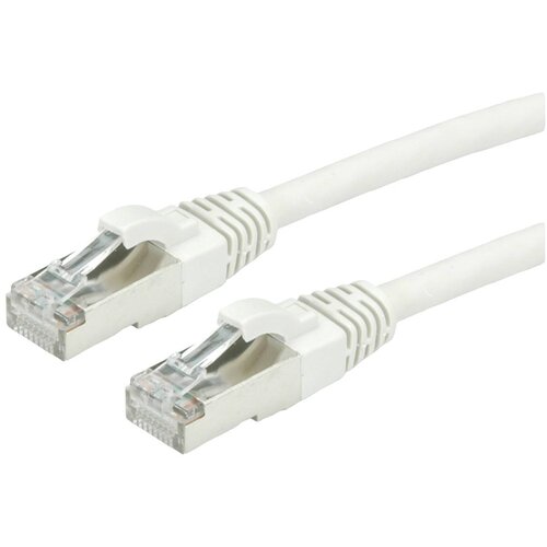 Roline 21150853 RJ45 omrežni kabel\, patch kabel cat 6a s/ftp 3.00 m siva 1 kos, (20630648) Cene