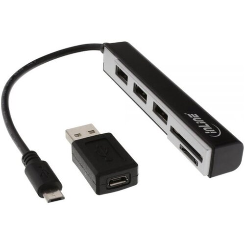  InLine OTG čitač kartica micro USB 2.0 za pametne telefone i tablete Cijene