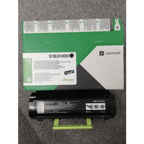 Lexmark &amp;quot;Toner 51B2H00 Schwarz bis ca. 8.500 Seiten gem&amp;auml;&amp;szlig; ISO/IEC 19752&amp;quot; Slike