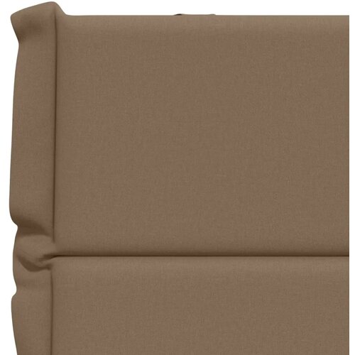  Jastuk za stolac s visokim naslonom GEMERT 6 kom. - Taupe (melange) 120 x 50 x 3 cm 6 Slike