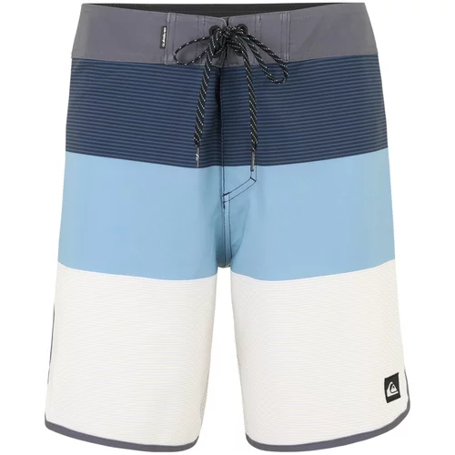 Quiksilver Surferske kupaće hlače 'SURFSILK TIJUANA 18' mornarsko plava / svijetloplava / siva / bijela