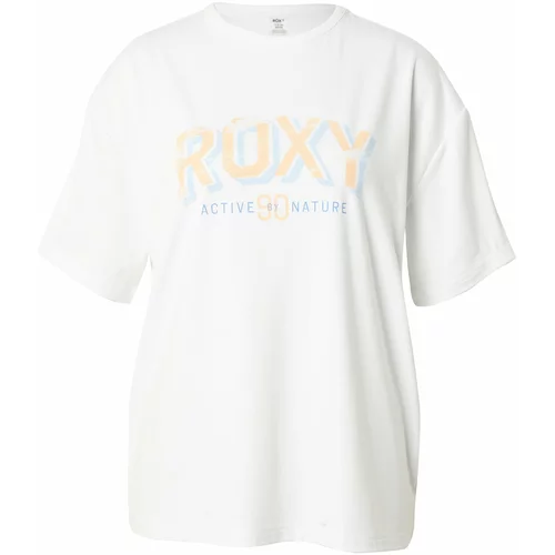 Roxy Funkcionalna majica 'BEACH BOUND' modra / oranžna / bela