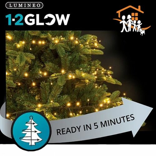 Novogodišnje LED 1-2 glow basic za jelke 210cm Slike