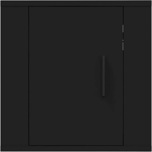  Zidni TV ormarić crni 40x34,5x40 cm Slike