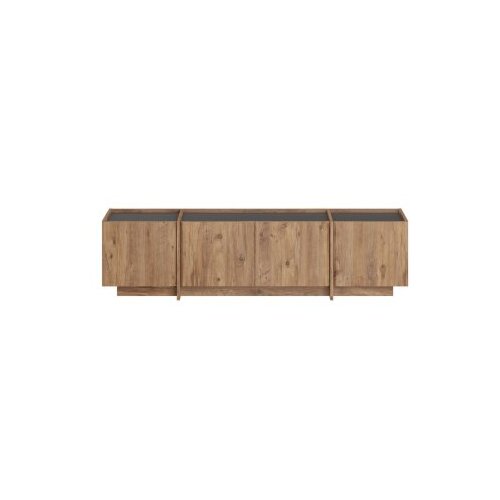 Hanah home polica za tv lowen atlantic pine anthracite Slike
