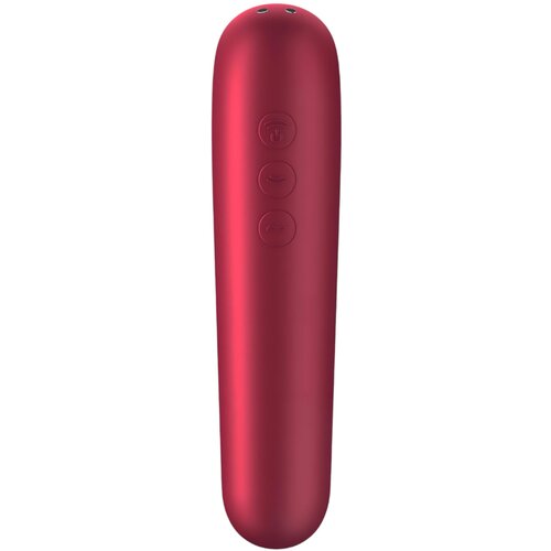 Satisfyer usisni vibrator Dual Love, crveni Slike