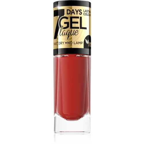 Eveline Cosmetics 7 Days Gel Laque Nail Enamel gel lak za nokte bez korištenja UV/LED lampe nijansa 53 8 ml
