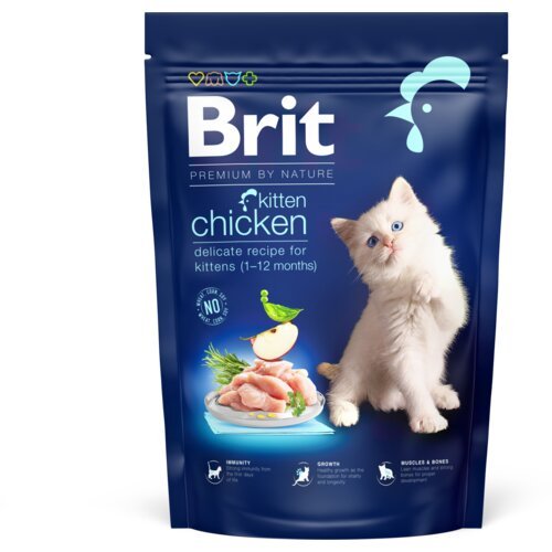 BRIT Premium by Nature Brit PN Cat Kitten Piletina 800 g Slike