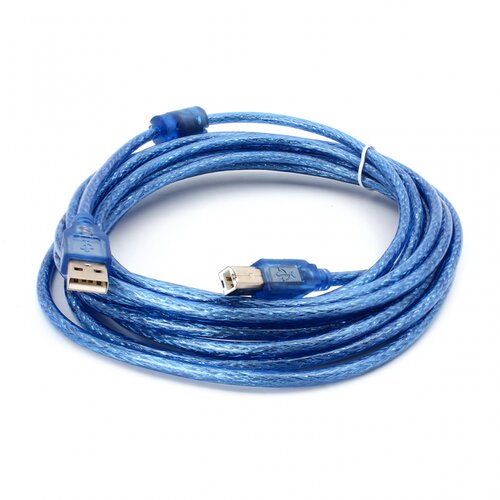  JWD-U2 Kabl za štampač USB Tip A muški ulaz na USB Tip B muški ulaz, 5m, Plavi Cene