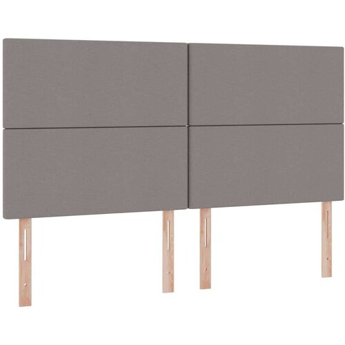  Krevet s od storage Sivo-smeđa 180 x 200 cm Lažna koža Slike
