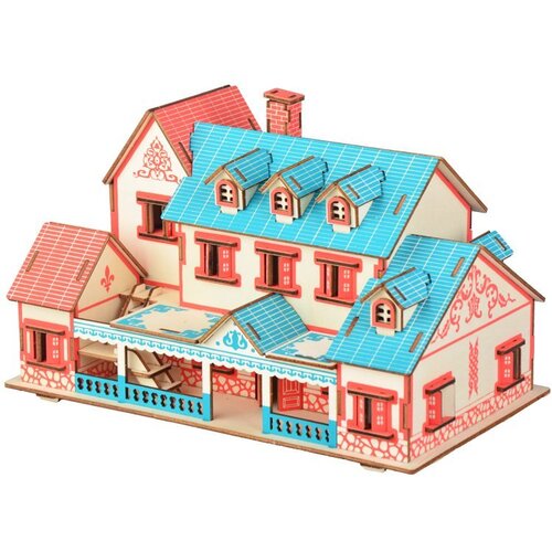  3d drvena eko puzzle - NARAT VILA Cene