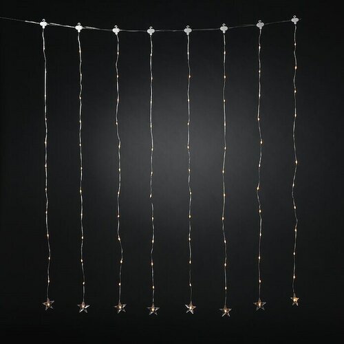 Konstsmide Svjetleća LED zavjesa (Na otvorenom, Dužina kabela: 105,5 m, Jantarno, Visina: 122 cm) Cijene