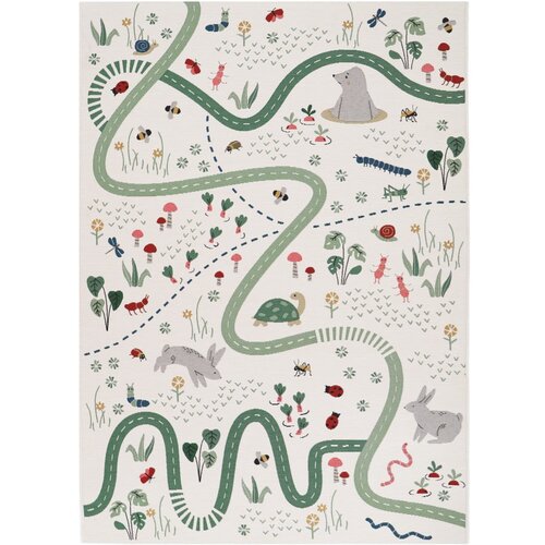 Nattiot Kremno bela otroška igralna preproga 123x180 cm Garden Life – Cene