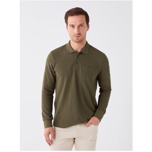 LC Waikiki Polo Neck Long Sleeve Men's Sweatshirt Slike