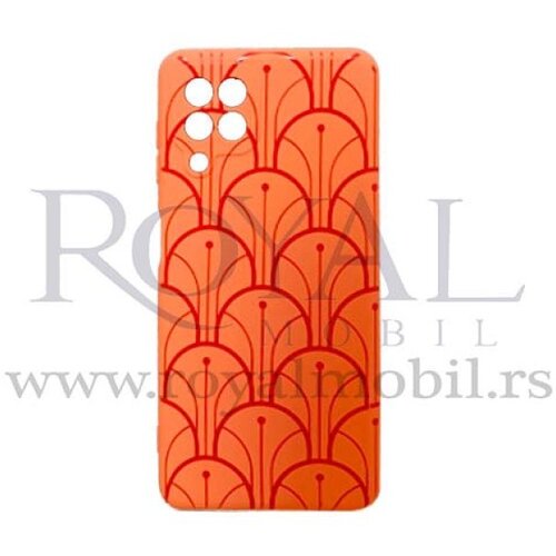  futrola soft print geometrik No10 za samsung A725 galaxy A72 narandzasta Slike