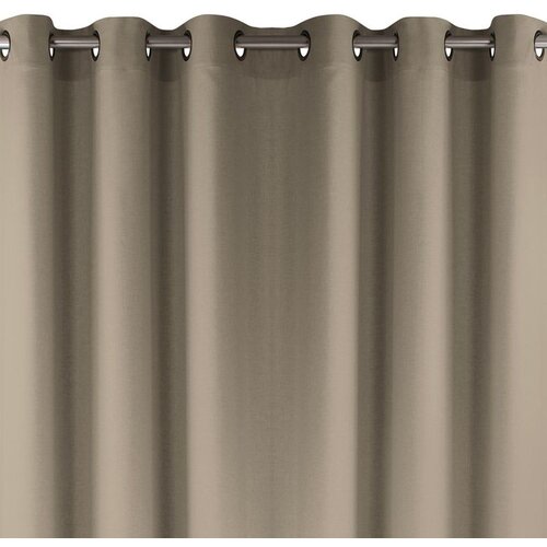  Curtain CARMENA color beige style classic silver silver metal eyelets braid 140x300 HOMEDE Cijene