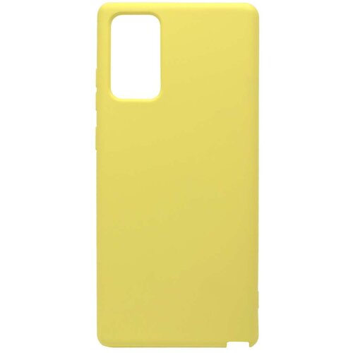  Maska za telefon SOFT CASE za Samsung Note 20/N980F, Žuta Cene