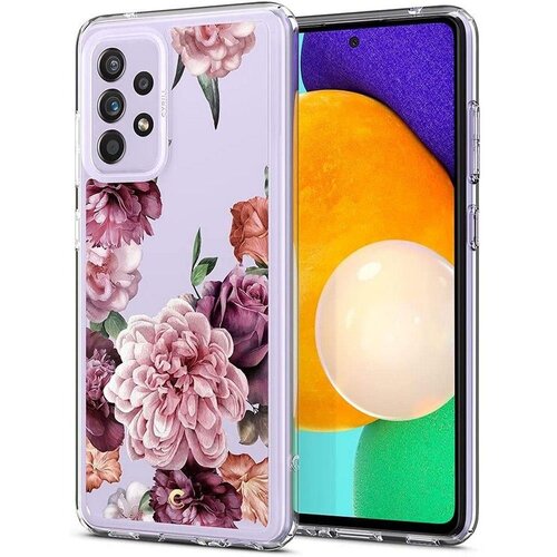 Spigen CYRILL CECILE GALAXY A52 / A52 5G / A52S ROZA FLORAL Slike