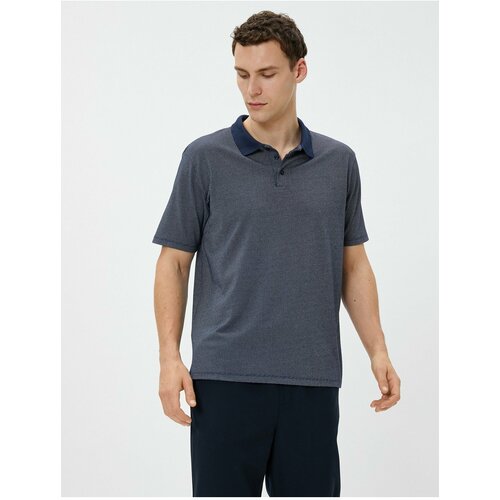 Koton Polo T-shirt - Dark blue - Regular fit Slike
