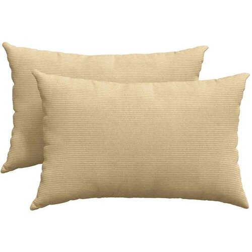 VidaXL jastučići za sofu 2 pcs siva zelena 60 x 40 cm kordura tekstil Slike