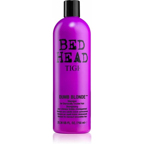 Tigi bed head dumb Blonde™ šampon za poškodovane lase 750 ml za ženske