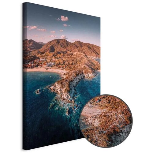  Slika - Cliff in Kalamitsi (1 Part) Vertical 20x30 Premium Print Cijene