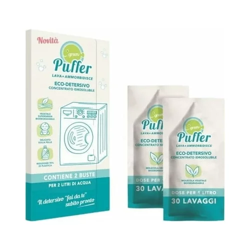 Green Puffer Koncentrat tekočega detergenta, dvojno pakiranje