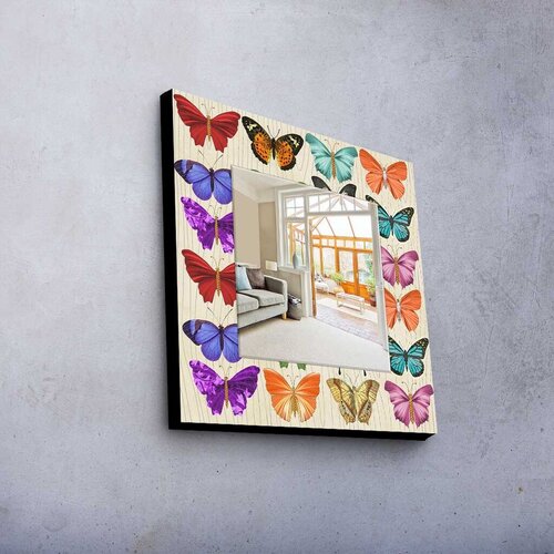Wallity ogledalo MA-065, 50x50cm Cene