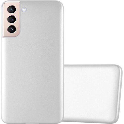 Cadorabo Case, združljiv s Samsungom v kovinskem srebru - za&amp;scaron;čitni pokrov, narejen iz fleksibilnega silikona TPU, (20587780) Slike
