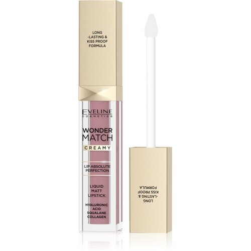 Eveline Cosmetics Wonder Match Creamy mat tekući ruž za usne nijansa 11 Milky Nude 6.8 ml Slike
