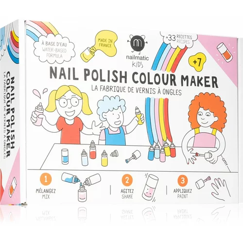 Nailmatic Nail Polish Colour Maker 4 Nail Polishes set za izdelavo lakov za nohte