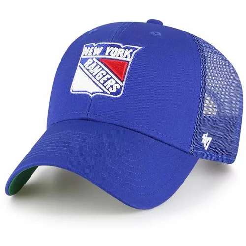 47 Brand Kapa sa šiltom NHL New York Rangers s aplikacijom, H-BRANS13CTP-RYB