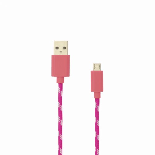 S Box kabl USB - Micro USB Pink 1m USB - Micro USB Pink 1m 10743 Slike