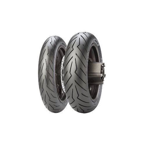 Pirelli Diablo Rosso Scooter ( 100/80-14 RF TL 54S zadnji kotač, M/C, prednji kotač ) Slike