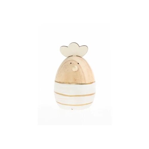 Festa eggy uskr&amp;scaron;nja dekoracija drvena jaja bela 7cm ( 734031 ) Slike