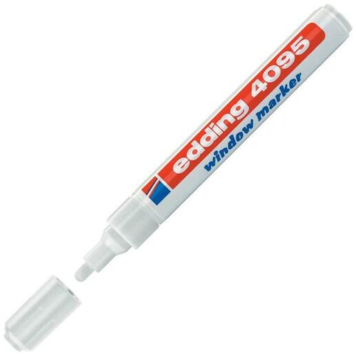 Edding Marker kredni E-4095 (širina črte: 2-3 mm, bel) Cene
