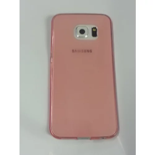  Ultra tanek silikonski ovitek za Samsung Galaxy S6 Edge G925 - pink