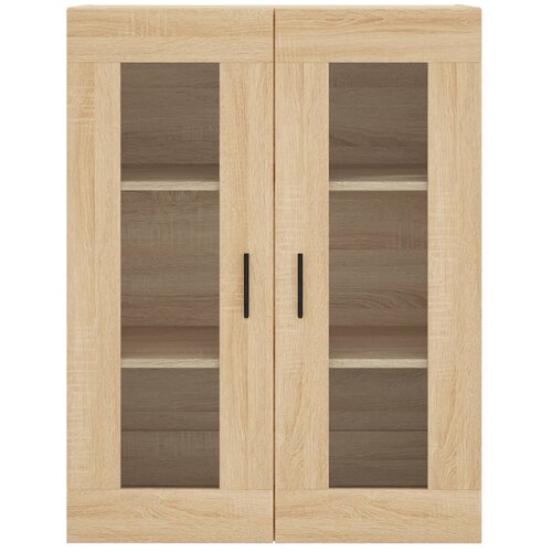  Visoka komoda hrasta sonome 69,5x34x180cm od konstruiranog drva Slike