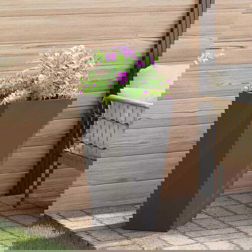 vidaXL Sadilica Crna 40 x 40 x 75 cm Čelik Cijene